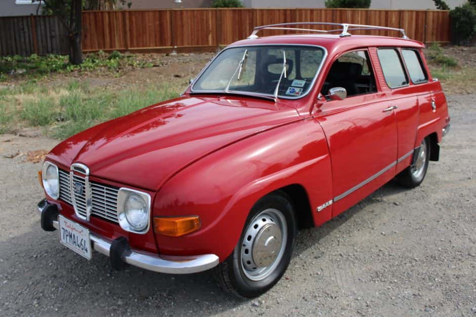 1970 Saab 95 Wagon sold for $12,750