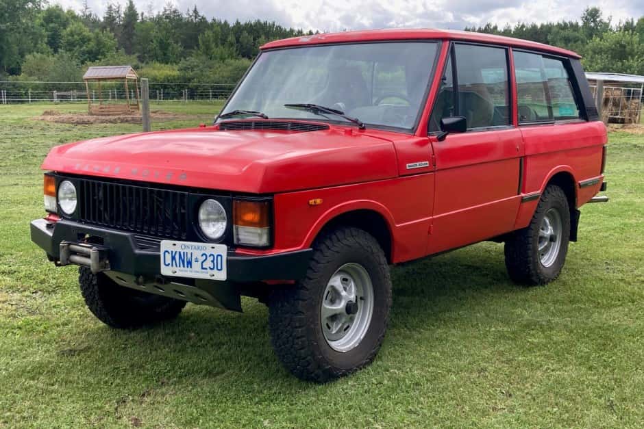 1980 Land Rover Range Rover Classic sold for $20,000