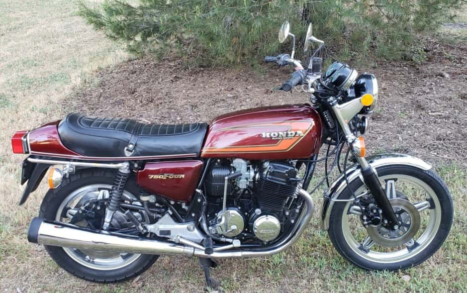 1978 Honda Super Sport: CB750F, CB900F, & CB1100F sold for $7,100