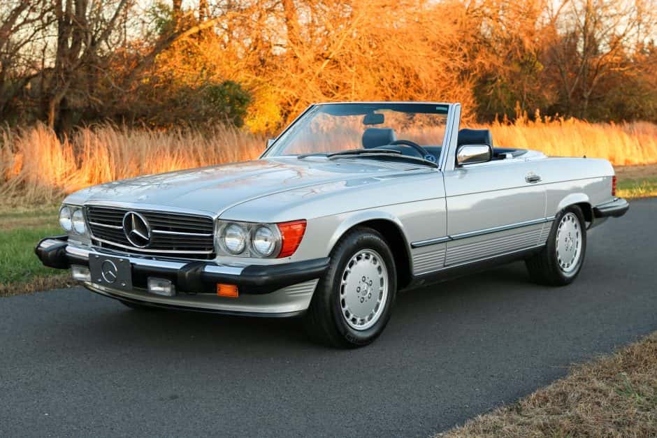 1988 Mercedes-Benz R107 SL sold for $53,560