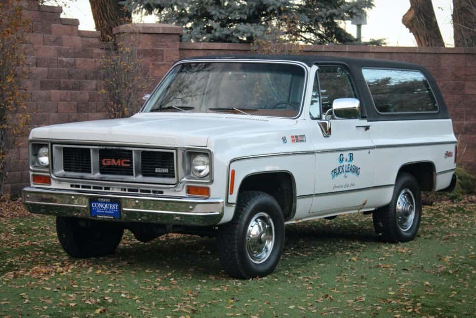 1973 GMC Jimmy (1973-1991) sold for $25,000