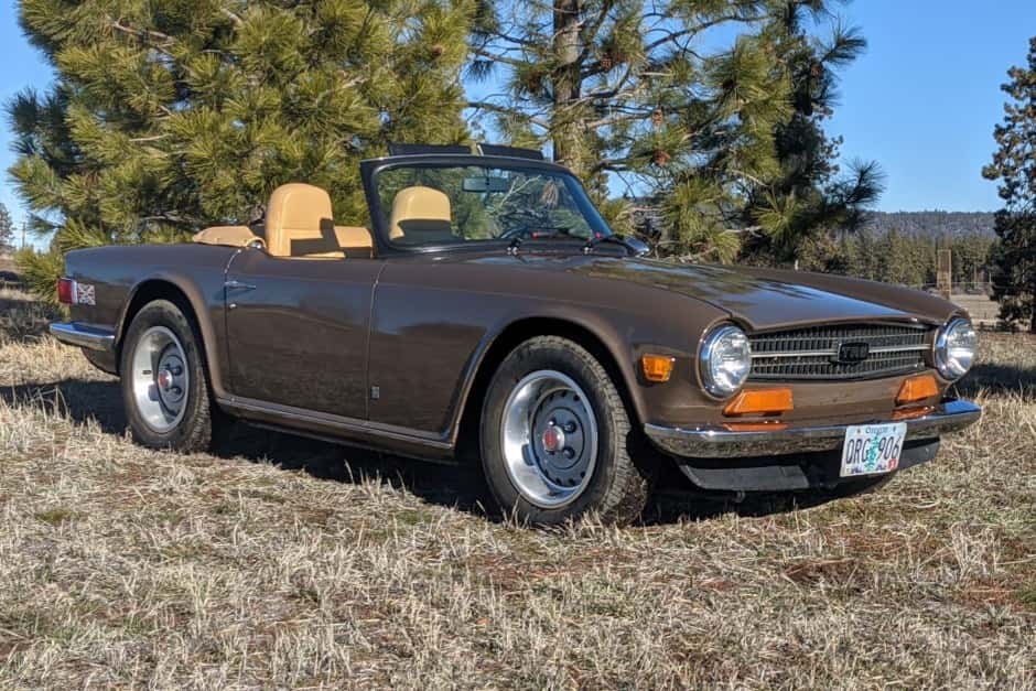 1974 Triumph TR6 sold for $24,000