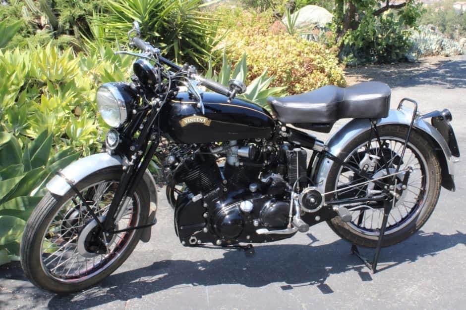 1948 Vincent Rapide sold for $40,000