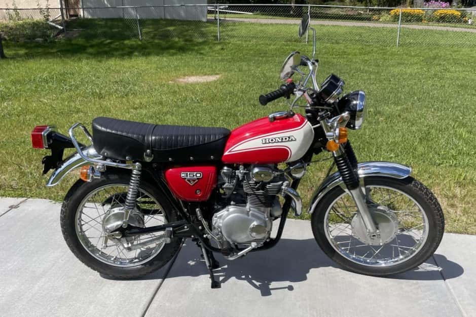 1973 Honda CB350 & CL350 sold for $15,750