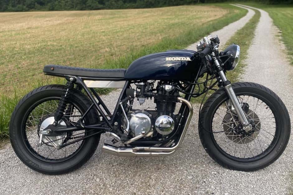 1977 Honda CB500 Four & CB550 sold for $5,800