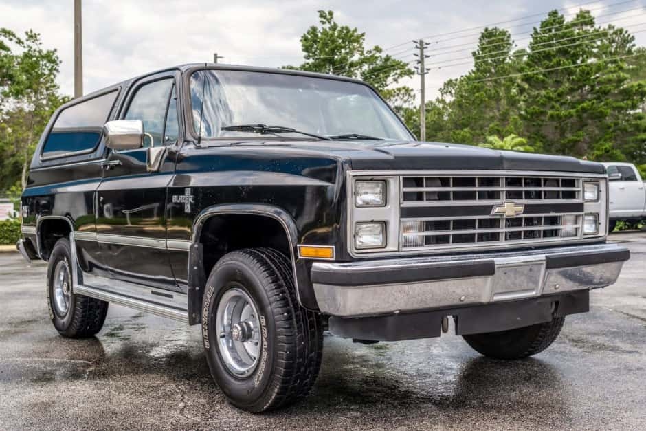 1987 Chevrolet K5 Blazer 1973-1991 sold for $14,000
