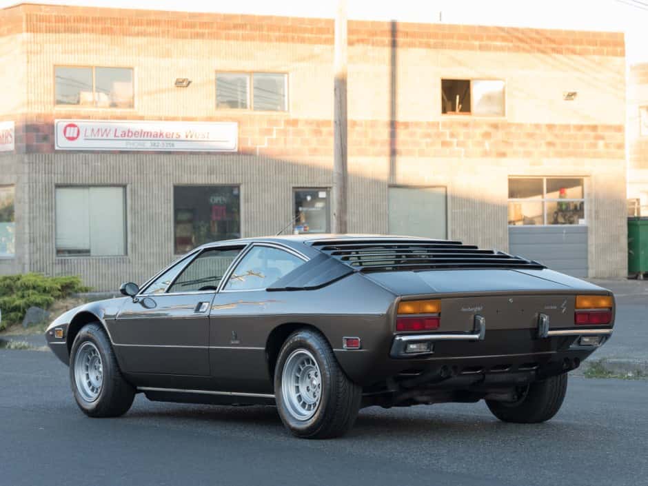 1974 Lamborghini Urraco sold for $54,000