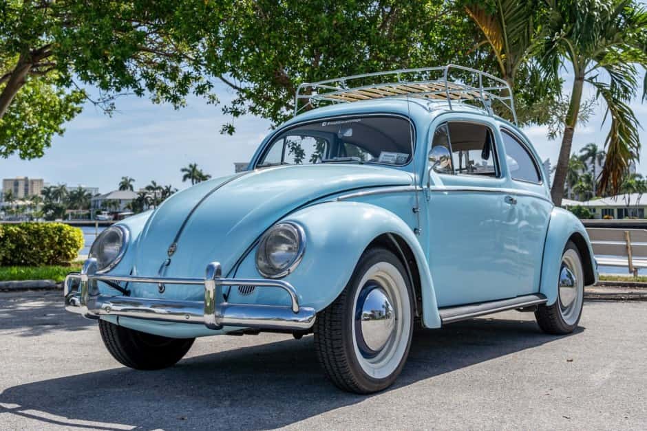 1955 Volkswagen Beetle (Oval Window) sold for $43,851