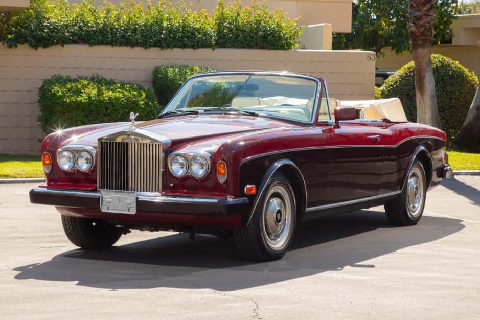 1986 Rolls-Royce Corniche sold for $56,500