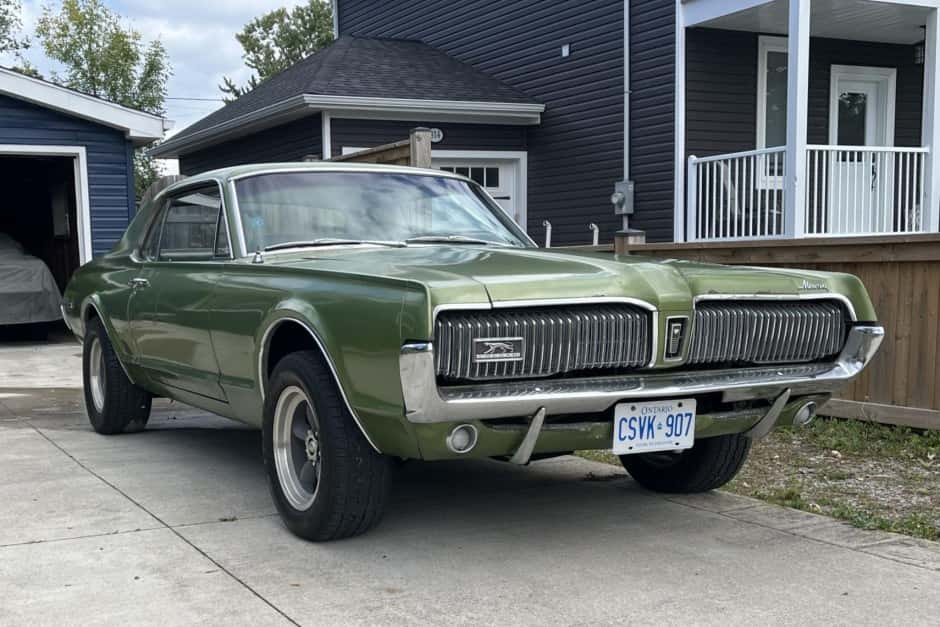 1967 Mercury Cougar sold for $8,300