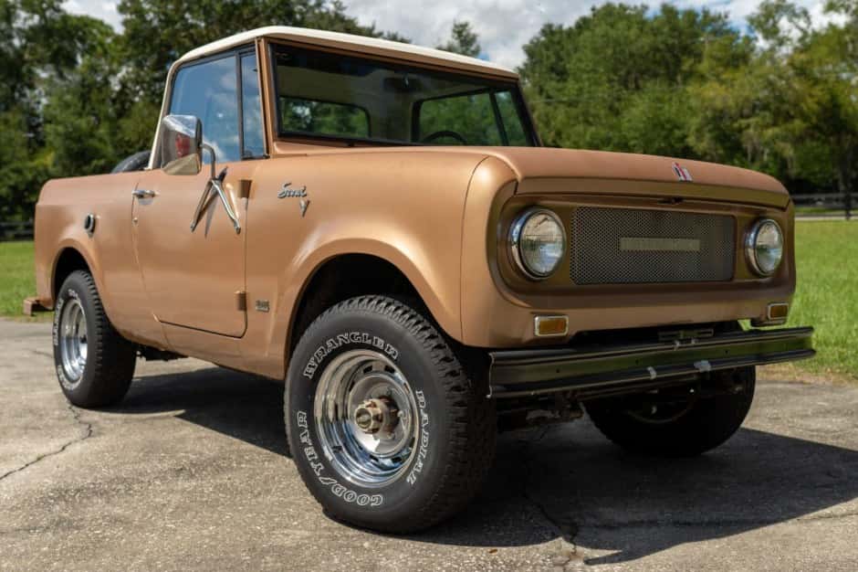 1968 International Harvester Scout sold for $20,500
