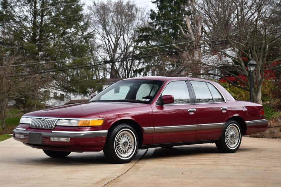 1992 Mercury Marquis & Grand Marquis sold for $6,300
