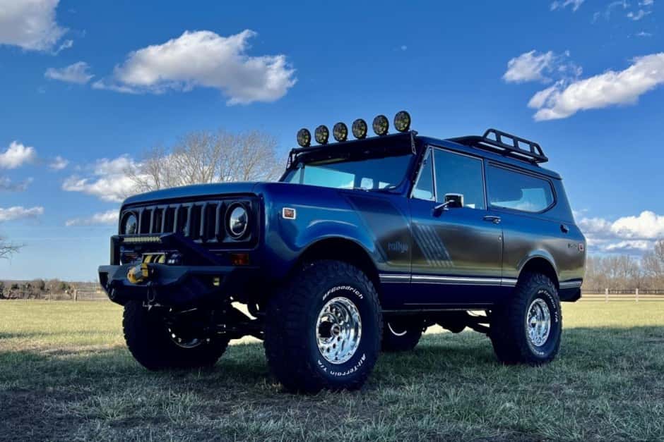 1972 International Harvester Scout sold for $72,500