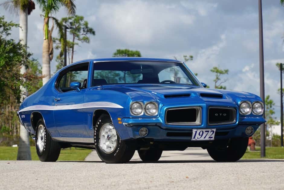 1972 Pontiac GTO sold for $56,000