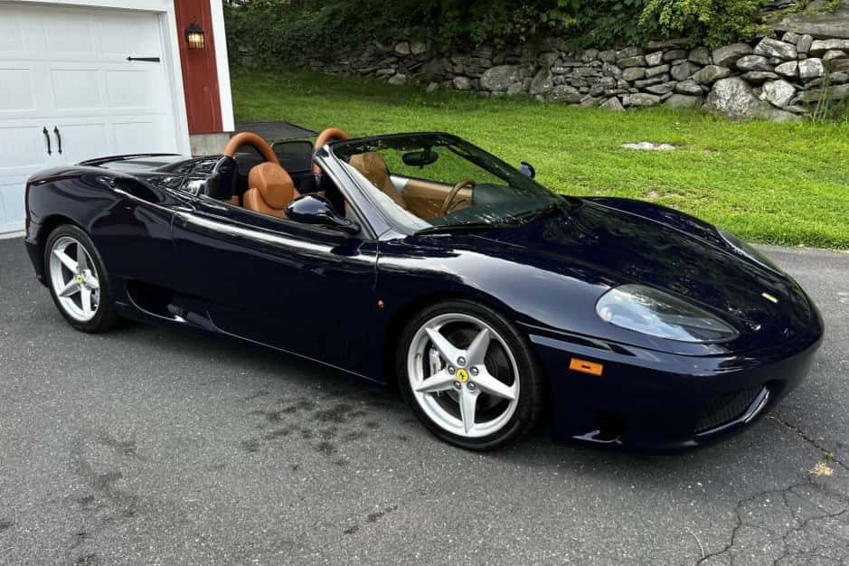 2003 Ferrari 360 sold for $92,500