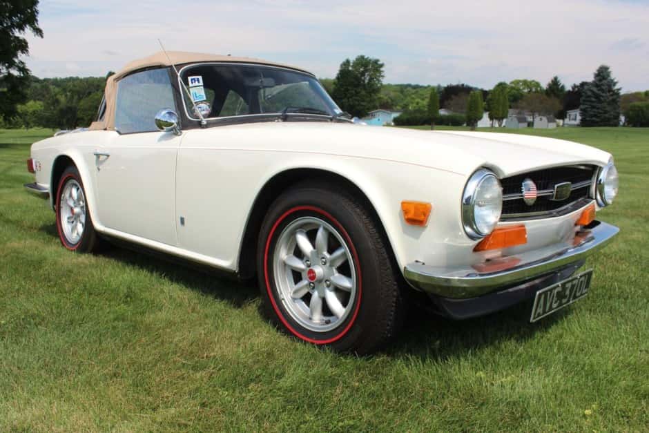 1973 Triumph TR6 sold for $13,500