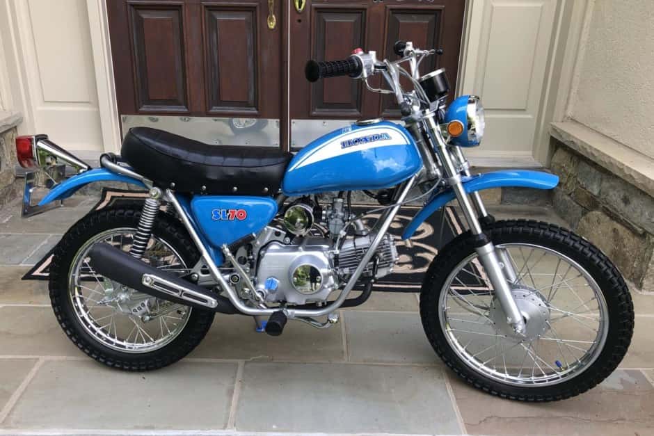 1972 Honda SL Motosport sold for $5,600