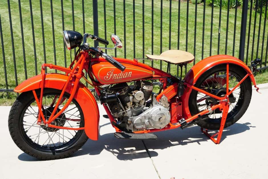 1928 Indian Scout sold for $31,000