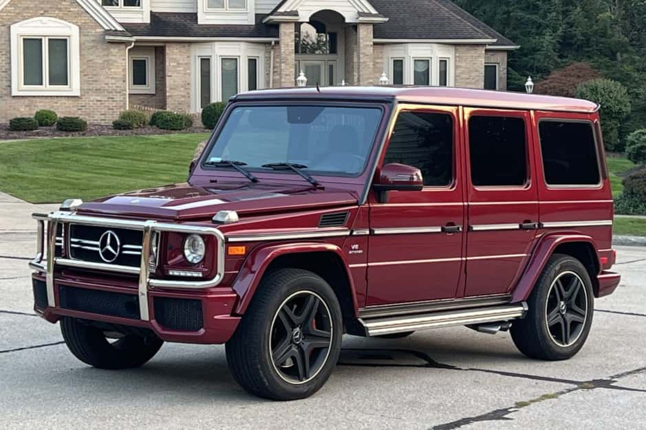 2016 Mercedes-Benz W463 G-Class AMG (1990-2018) sold for $70,500
