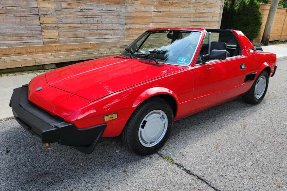 1986 Fiat X1/9 sold for $6,750