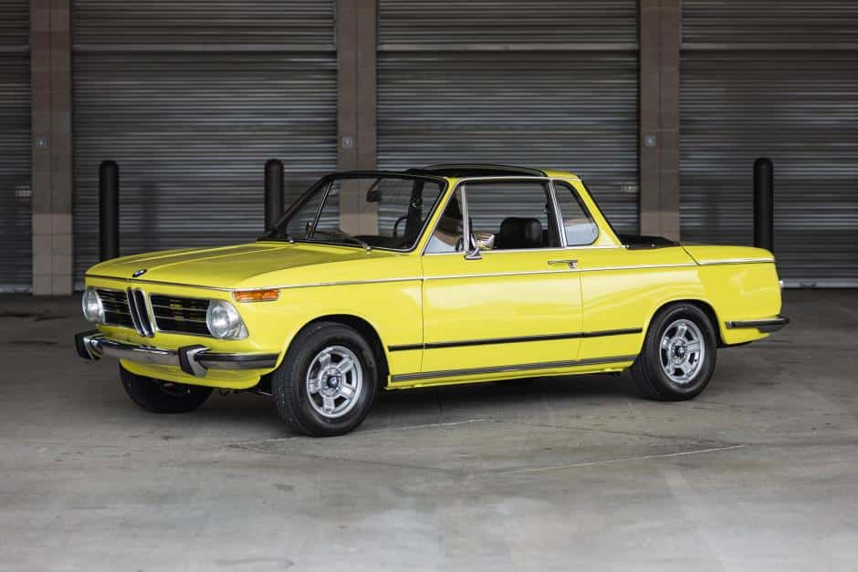 1972 BMW 02 Series Cabriolet sold for $105,000