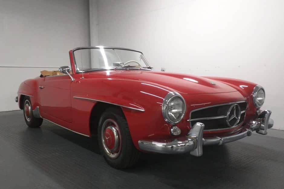 1957 Mercedes-Benz 190SL sold for $72,000