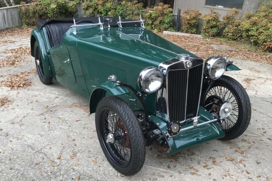 1949 MG TC sold for $29,750