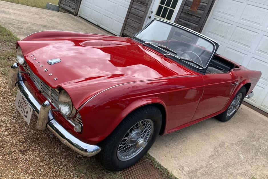 1963 Triumph TR4 sold for $32,000
