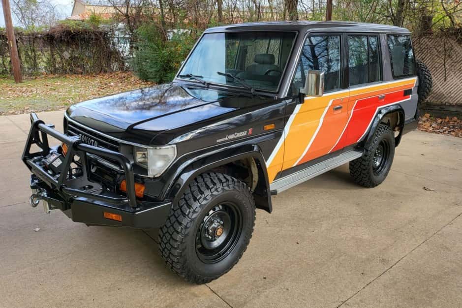 1993 Toyota Land Cruiser 70-Series sold for $30,500