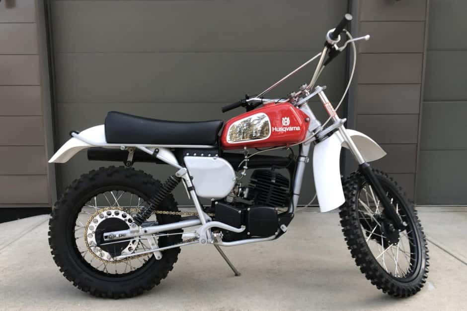 1976 Husqvarna WR sold for $6,100