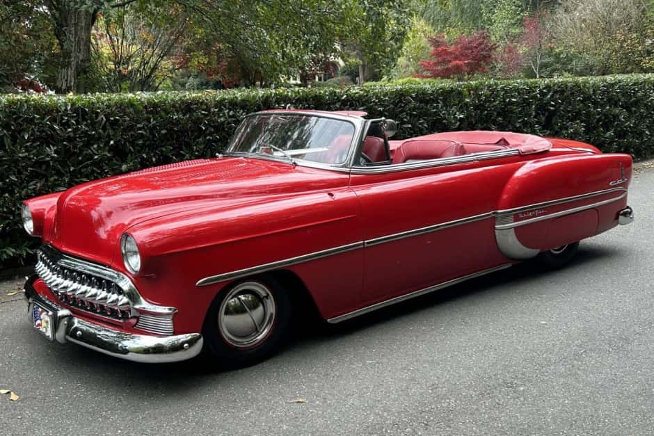 1953 Chevrolet Bel Air sold for $18,000