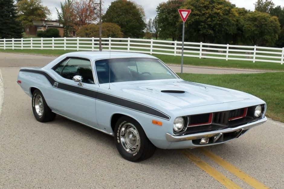 1972 Plymouth Barracuda sold for $36,500