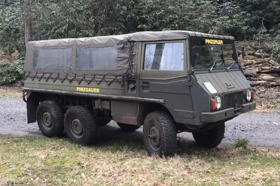 1982 Steyr-Puch Pinzgauer sold for $27,500