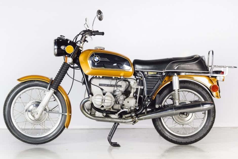 1973 BMW Motorcycles sold for $9,100
