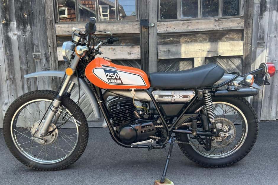 1975 Yamaha Enduro sold for $2,750