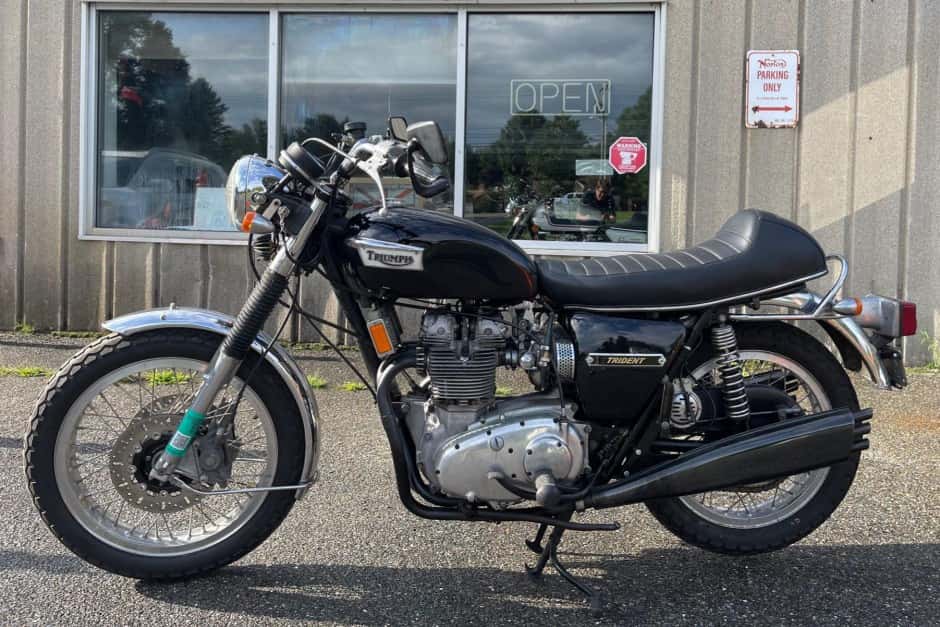 1974 Triumph Trident sold for $4,200