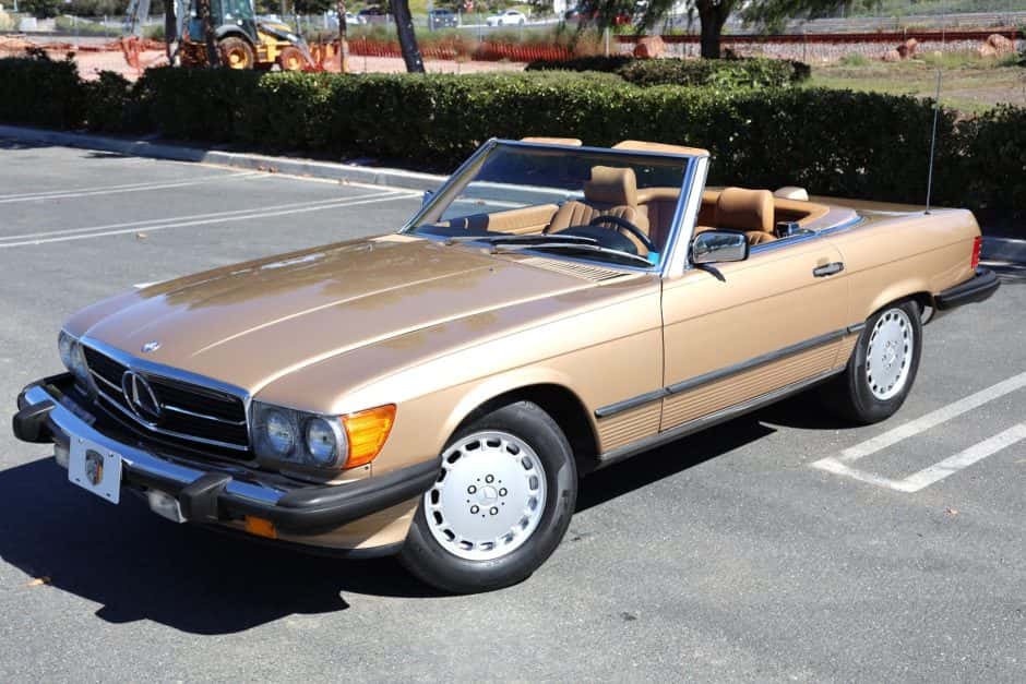 1987 Mercedes-Benz R107 SL sold for $50,000