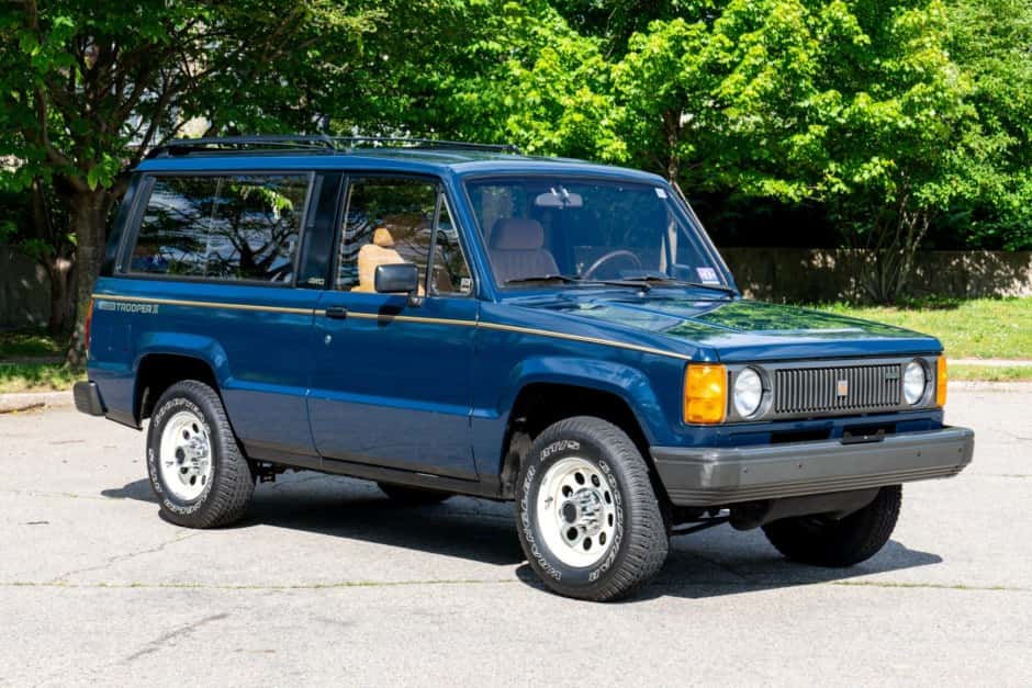 1986 Isuzu Trooper sold for $17,000