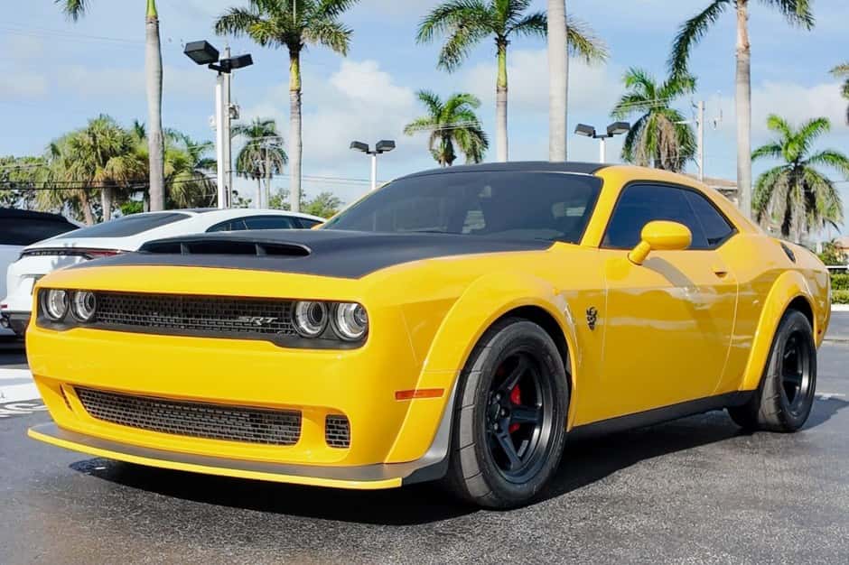 2018 Dodge Challenger SRT Demon & Super Stock sold for $131,313
