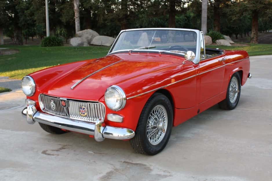 1966 MG Midget sold for $9,478