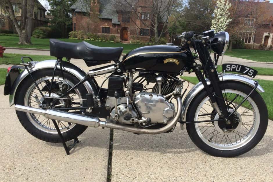1950 Vincent Comet sold for $25,000