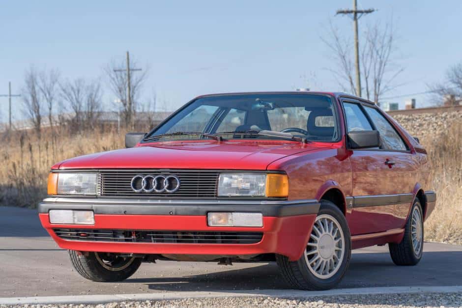 1986 Audi Coupe sold for $10,750