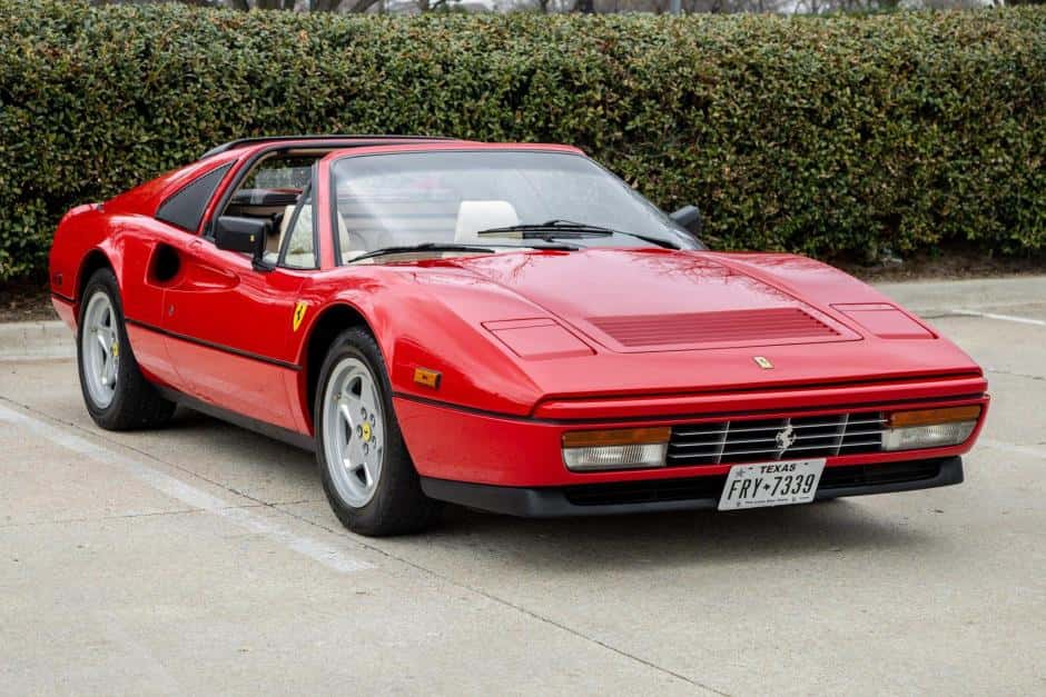 1988 Ferrari 328 sold for $88,000