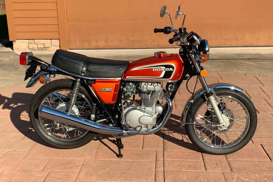 1974 Honda CB360 & CL360 sold for $7,600