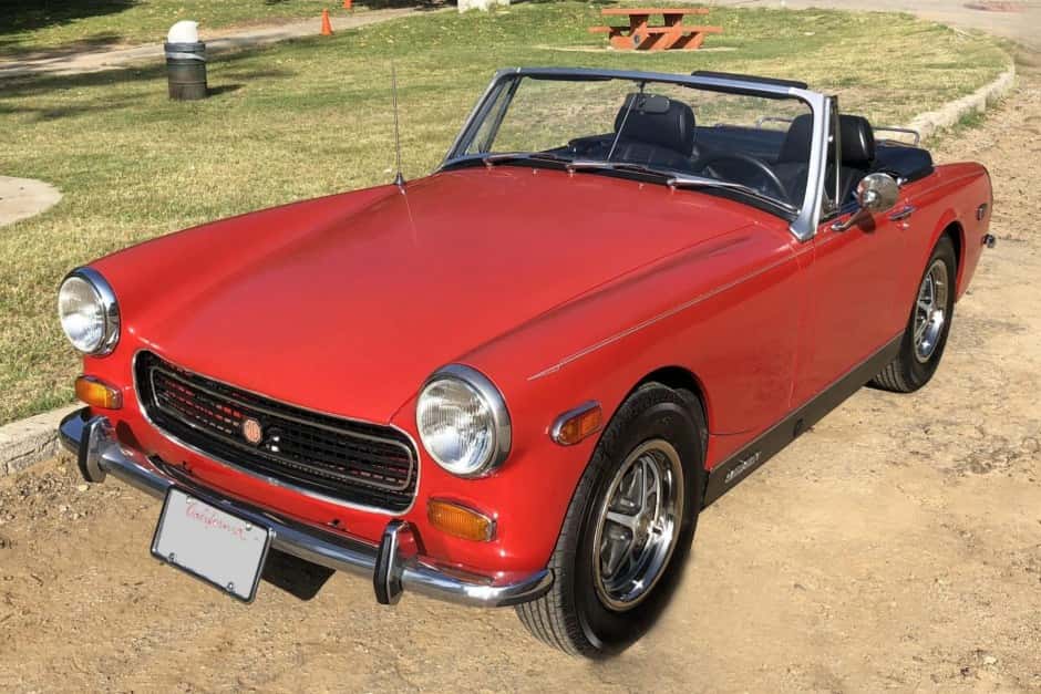 1973 MG Midget sold for $7,550