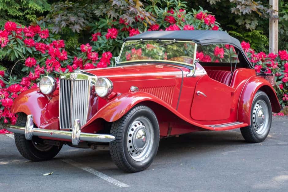 1953 MG TD sold for $17,250