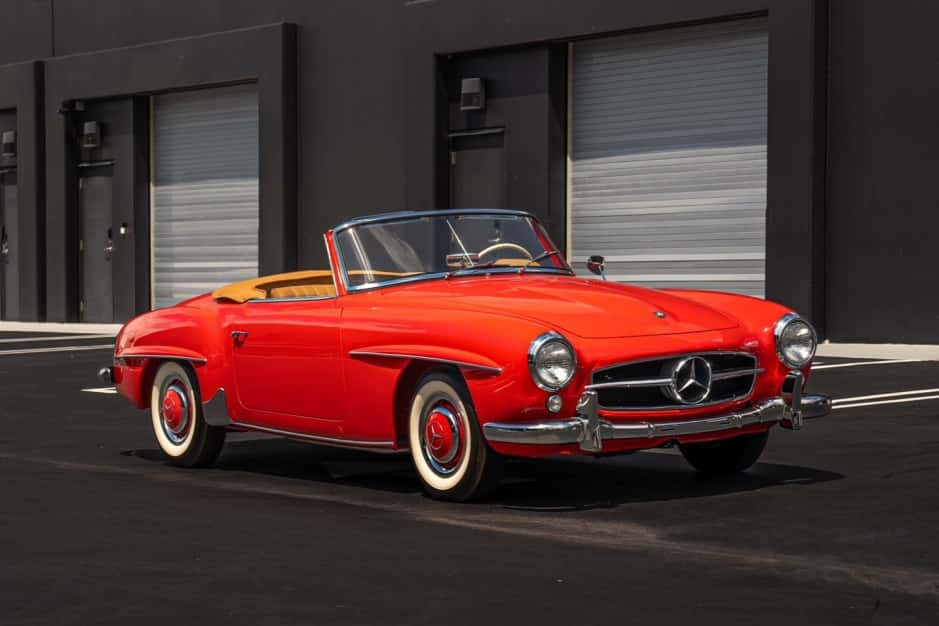 1957 Mercedes-Benz 190SL sold for $88,000