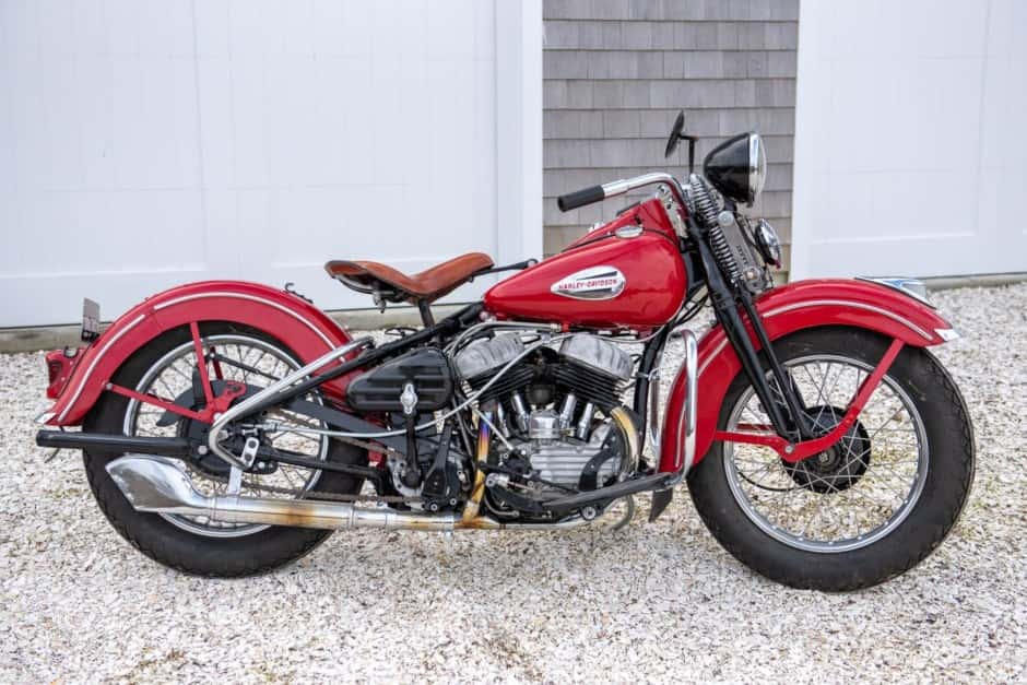 1941 Harley-Davidson 45 Flathead (1929-1975) sold for $17,200
