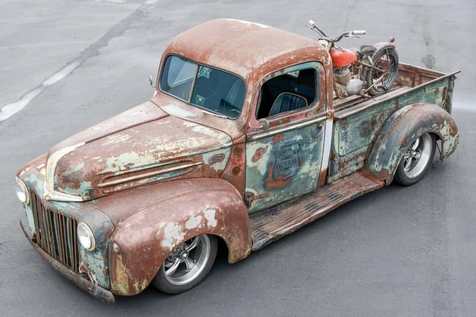 1946 Ford Pickup 1940-1947 sold for $50,000