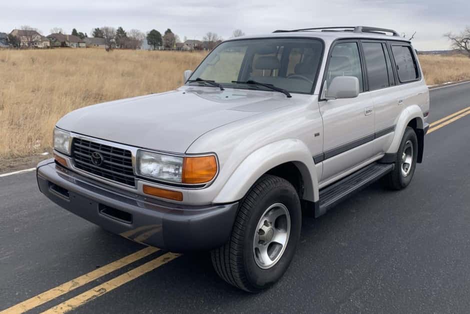 1997 Toyota Land Cruiser 80-Series sold for $71,500